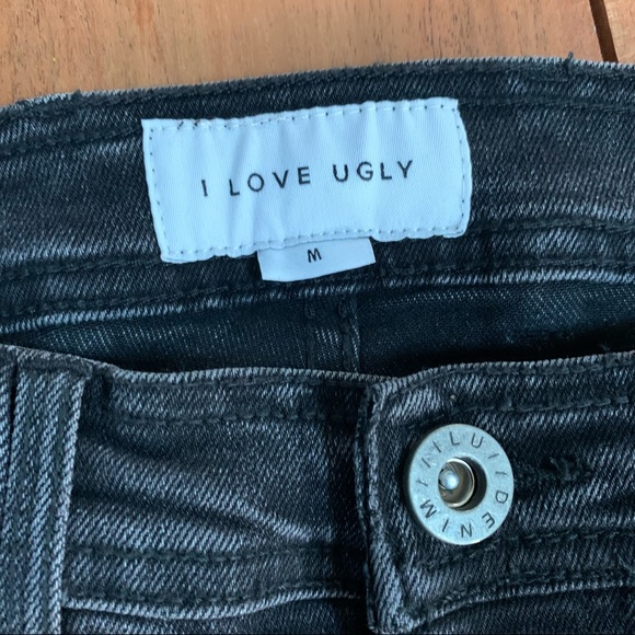 I LOVE UGLY Denim-Faded Black Smart Zespy Jeans - Picture 6 of 7